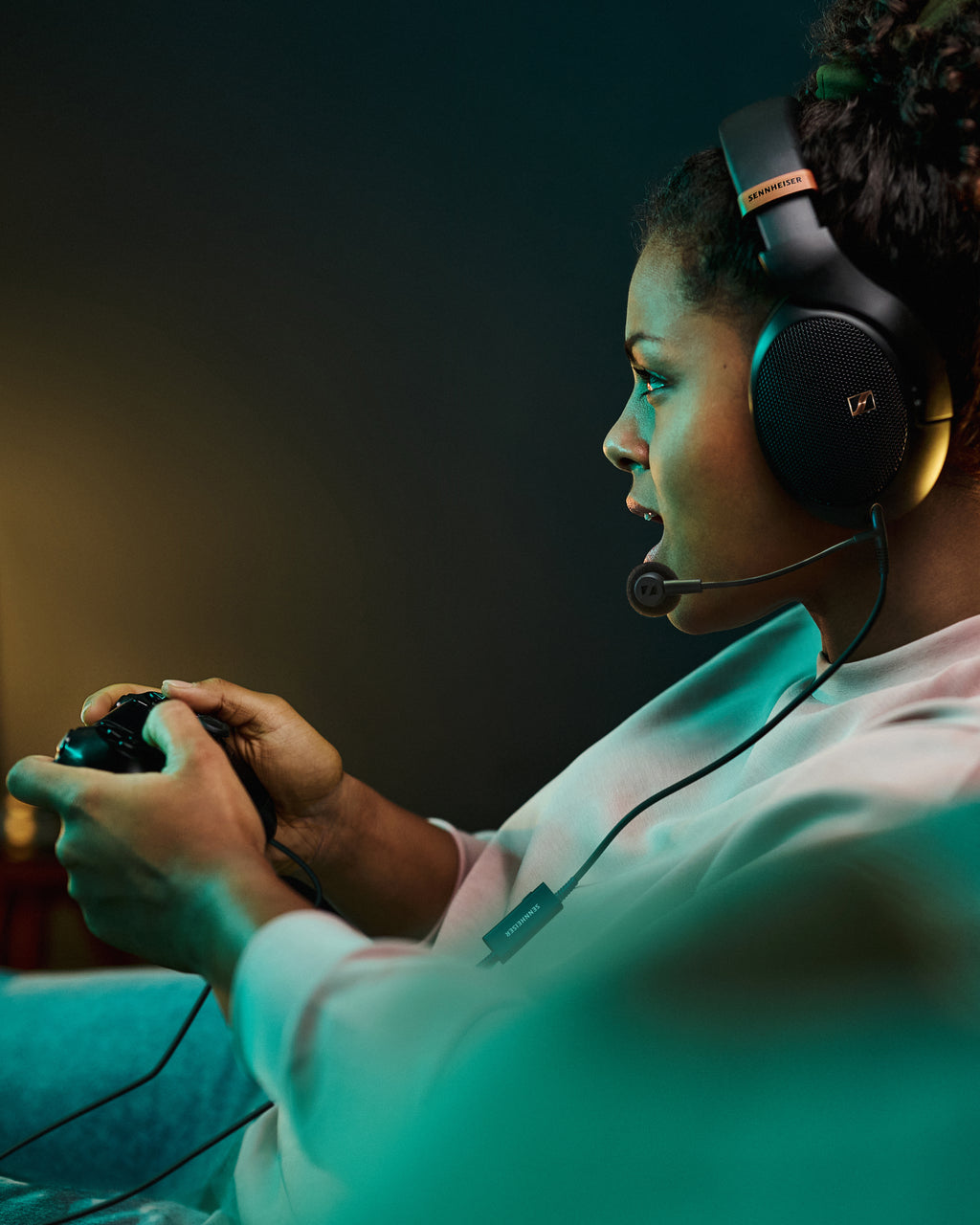 HD 505 with Boom Arm Microphone Set