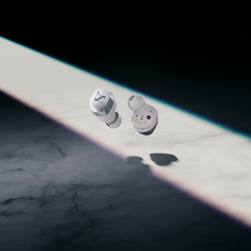 MTW4 Earbuds Without Charging Box :  Accessory (White Silver)