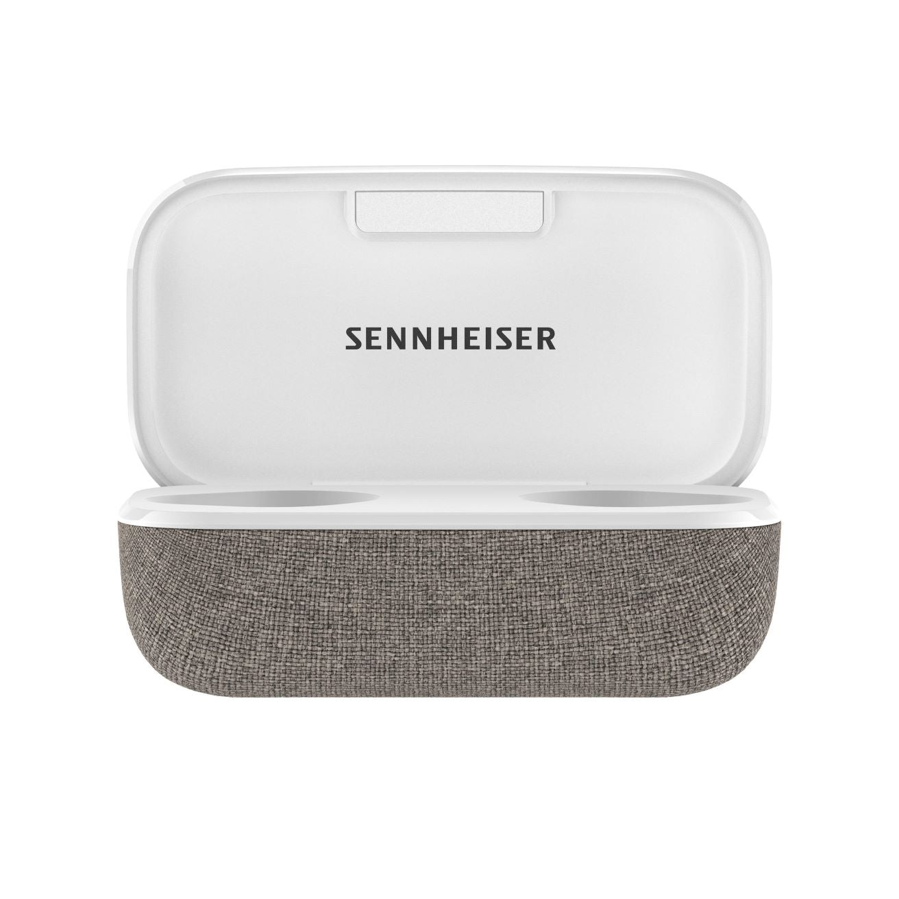 White Momentum True Wireless 2 Charging Case Desktop